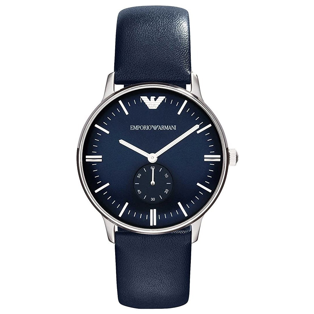 Emporio Armani Ar1647 Men S Blue Watch -korean beauty