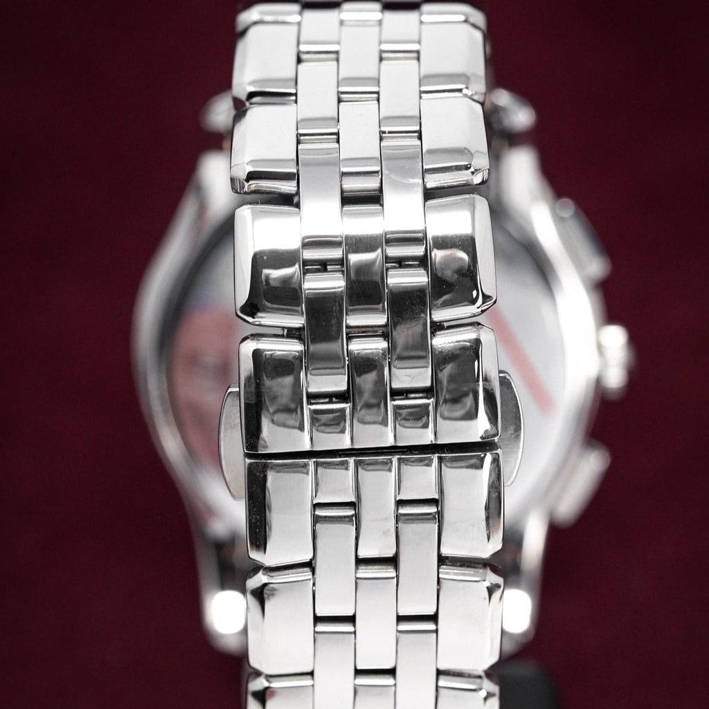 Emporio Armani Ar1702 Men S Valente Chronograph Steel Watch -korean beauty