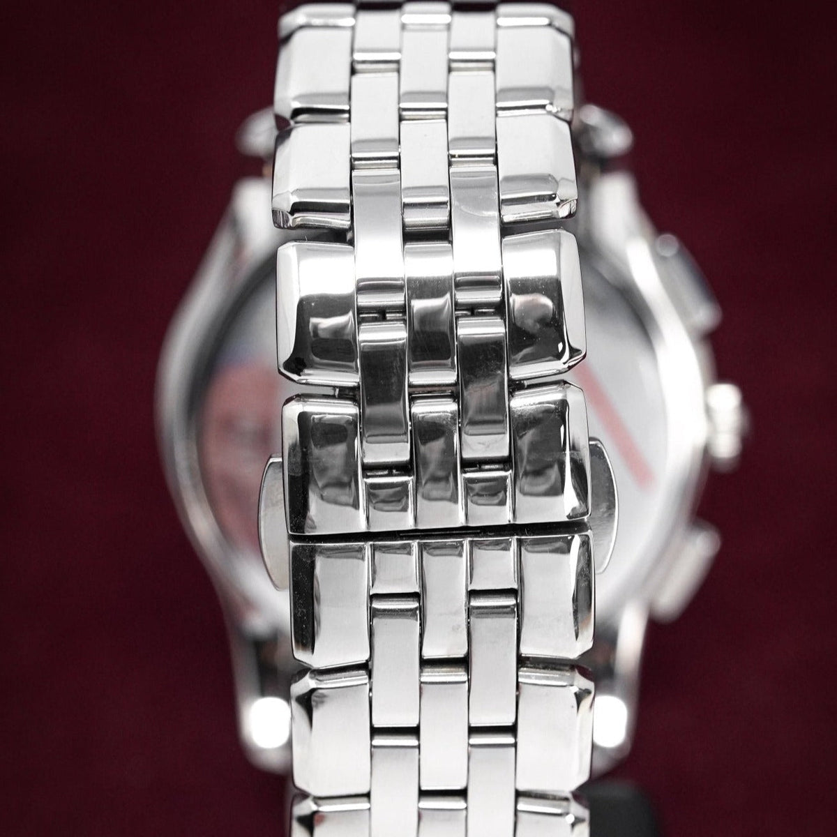 Emporio Armani Ar1702 Men S Valente Chronograph Steel Watch -korean beauty