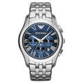 Emporio Armani Ar1787 Men S Blue Chronograph Watch -korean beauty