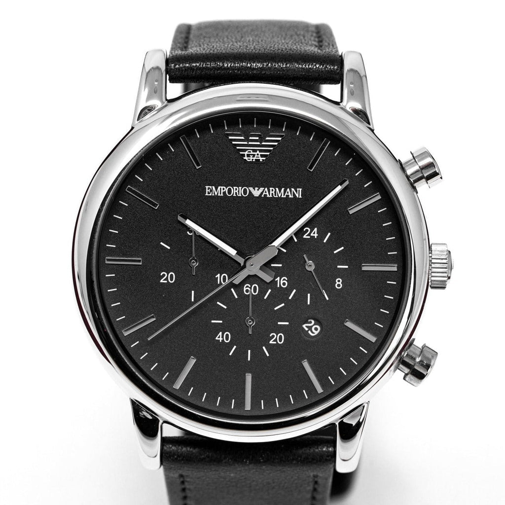 Emporio Armani Ar1828 Men S Luigi Chronograph Watch -korean beauty
