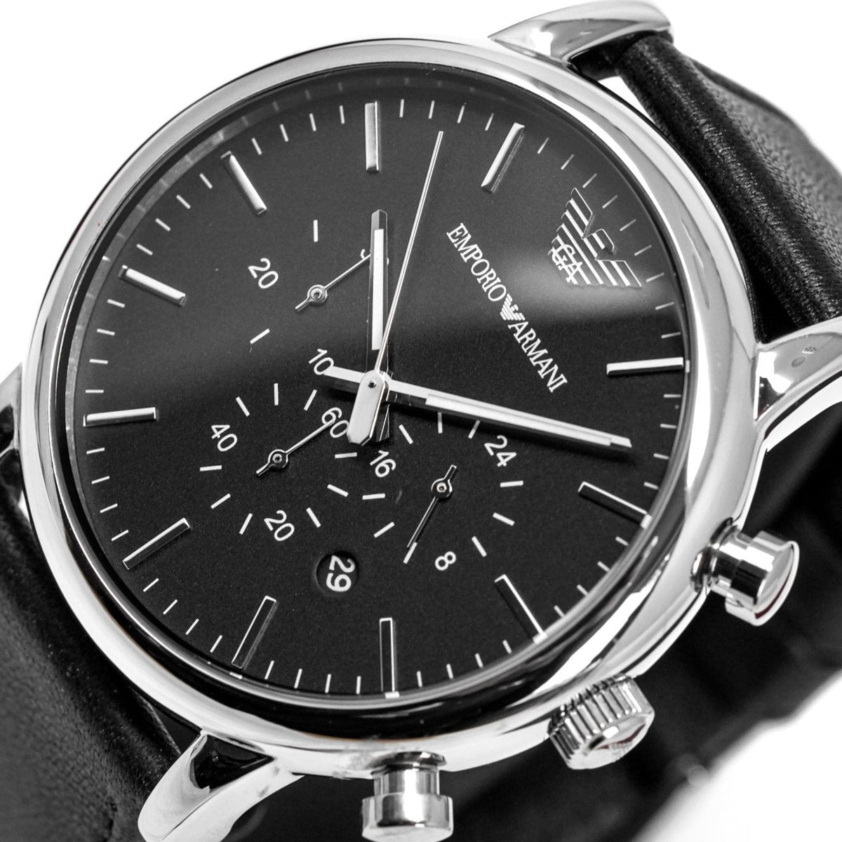 Emporio Armani Ar1828 Men S Luigi Chronograph Watch -korean beauty