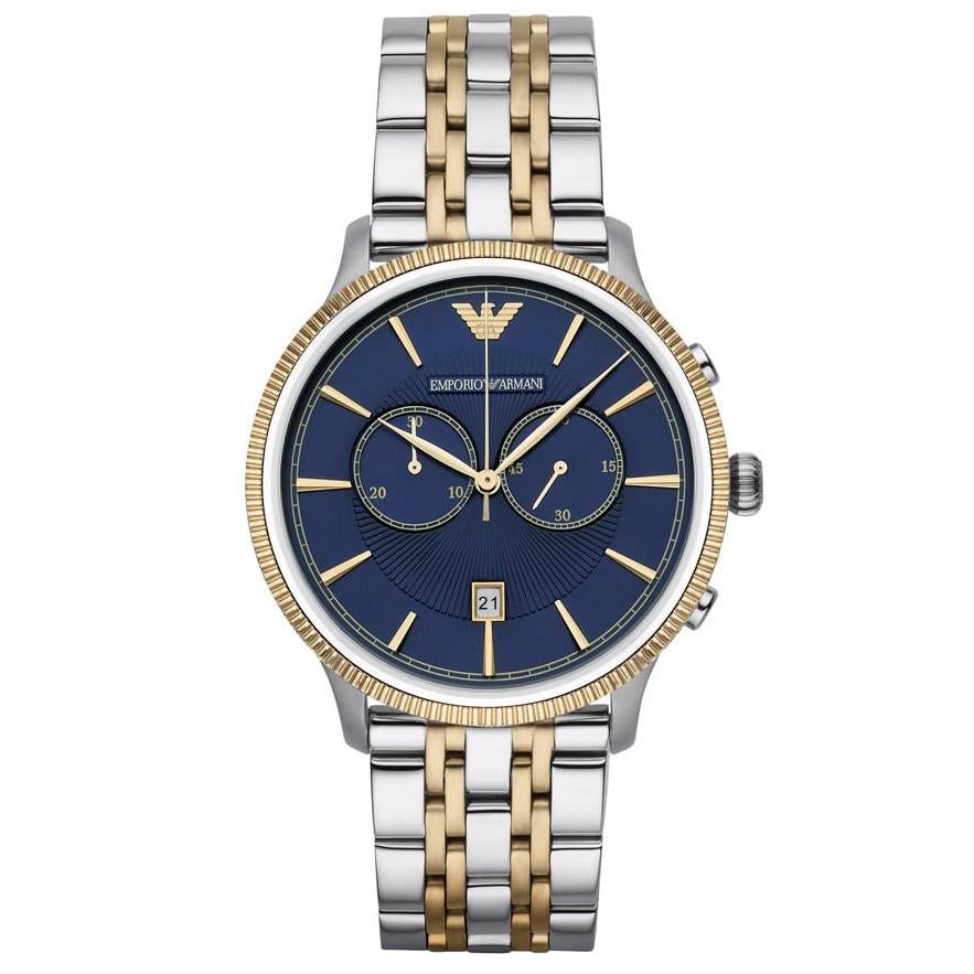 Emporio Armani Ar1847 Men S Two Tone Watch -korean beauty