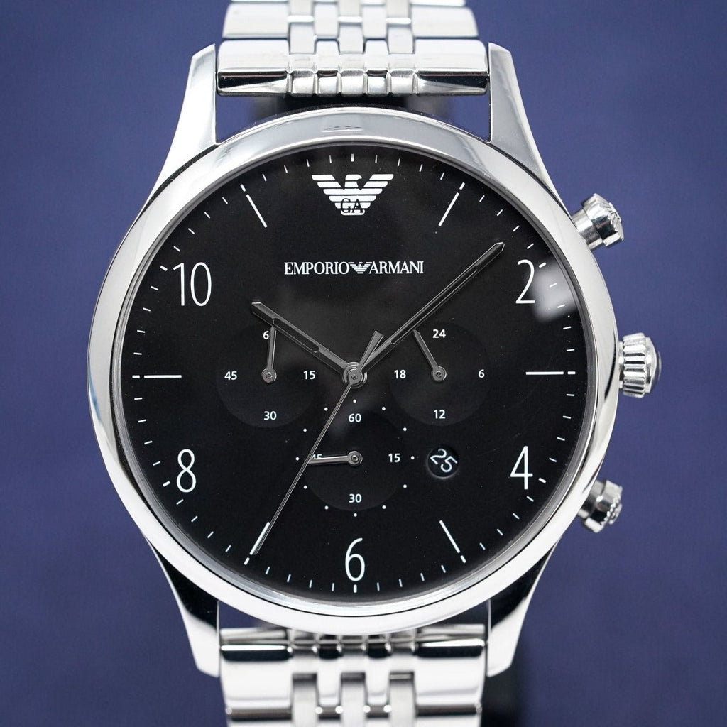 Emporio Armani Ar1863 Men S Chronograph Watch -korean beauty