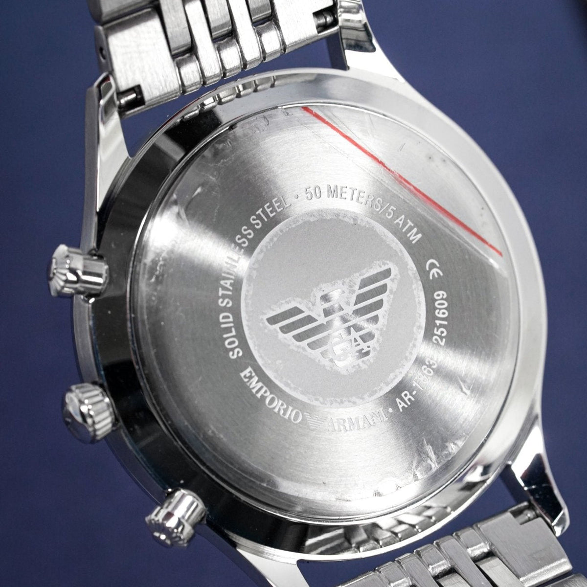 Emporio Armani Ar1863 Men S Chronograph Watch -korean beauty