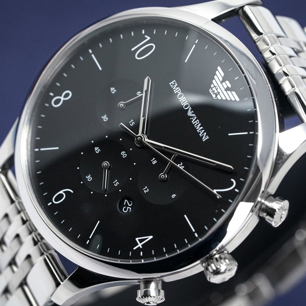Emporio Armani Ar1863 Men S Chronograph Watch -korean beauty