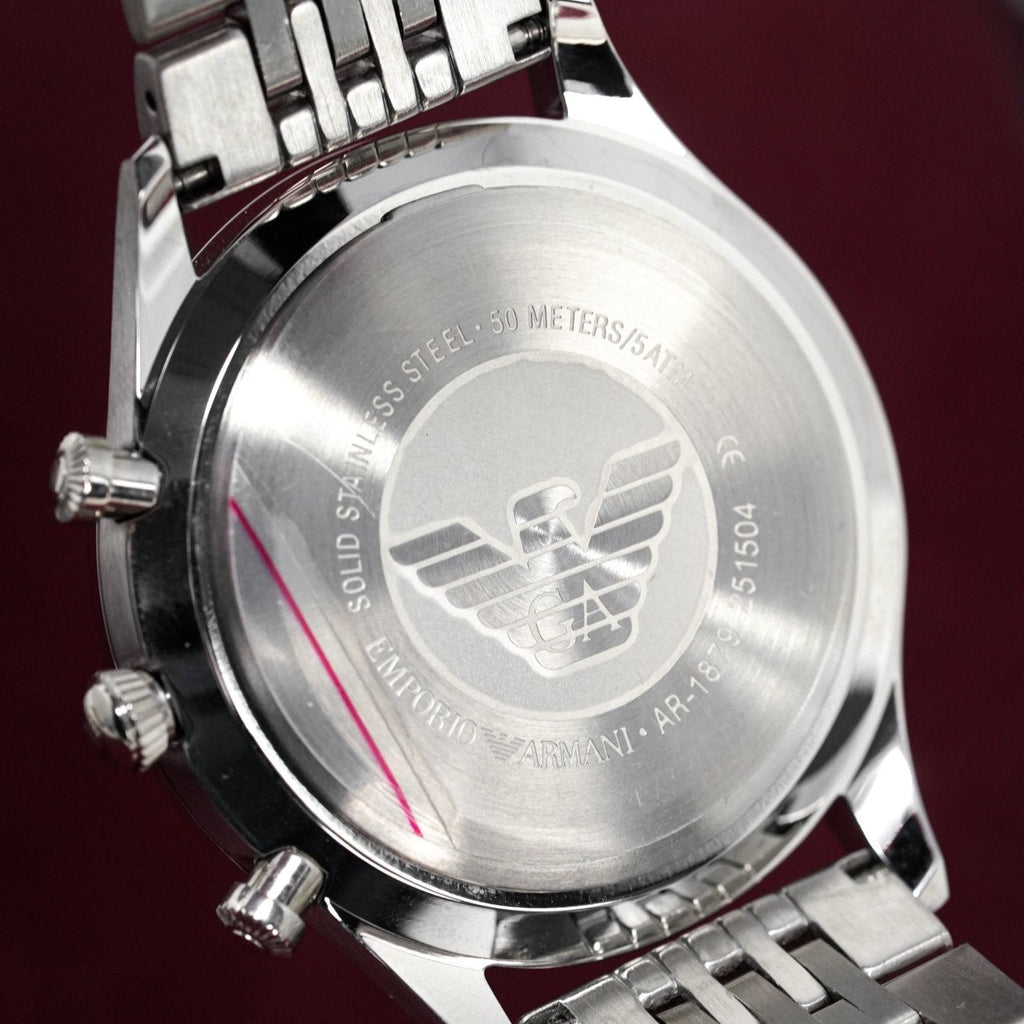 Emporio Armani Ar1879 Men S Chronograph Watch -korean beauty
