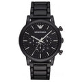 Emporio Armani Ar1895 Men S Black Chronograph Watch -korean beauty