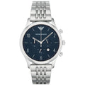 Emporio Armani Ar1942 Men S Chronograph Steel Watch -korean beauty