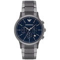 Emporio Armani Ar2505 Men S Gunmetal Chronograph Watch -korean beauty