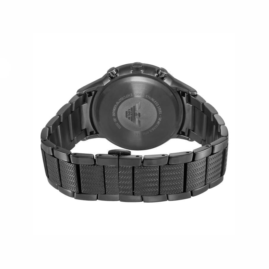 Emporio Armani Ar2505 Men S Gunmetal Chronograph Watch -korean beauty