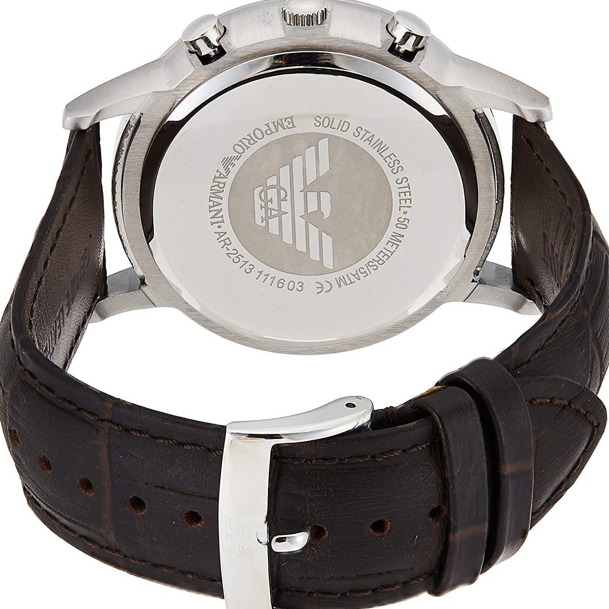 Emporio Armani Ar2513 Men S Renato Chronograph Grey Watch -korean beauty