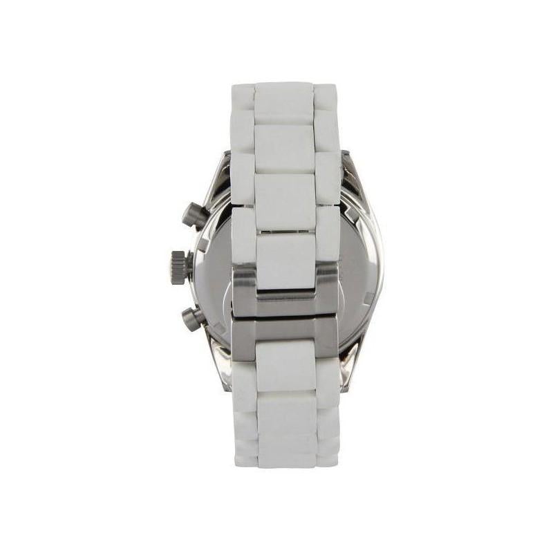Emporio Armani Ar5867 Ladies White Chronograph Watch -korean beauty