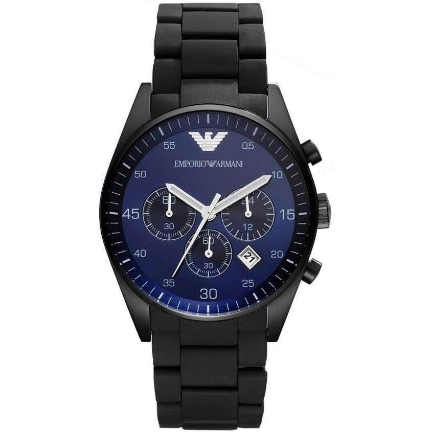 Emporio Armani Ar5921 Men S Black Chronograph Watch -korean beauty