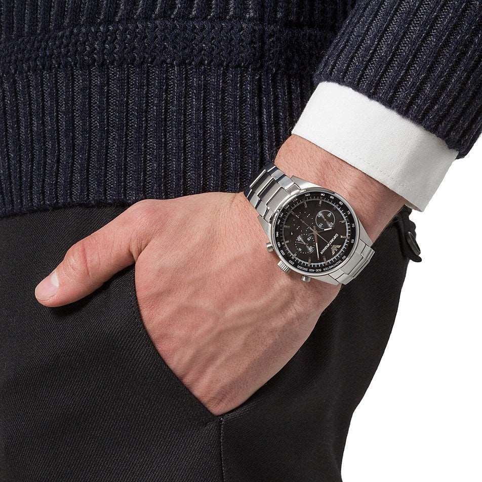 Emporio Armani Ar5980 Men S Black Watch -korean beauty