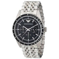 Emporio Armani Ar5988 Men S Tazio Chronograph Steel Watch -korean beauty