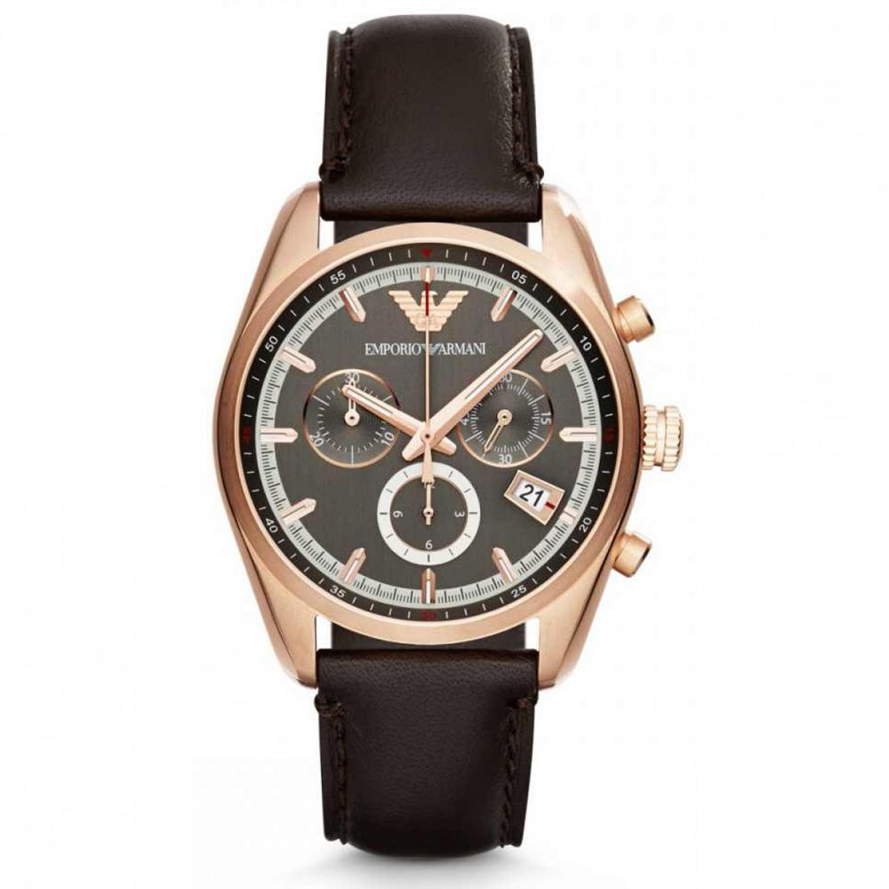 Emporio Armani Ar6043 Men S Sportivo Rose Gold Watch -korean beauty