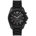 Emporio Armani Ar6092 Men S Black Chronograph Watch -korean beauty