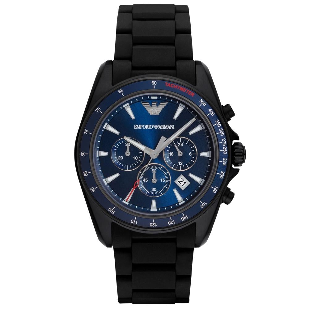 Emporio Armani Ar6121 Men S Black Chronograph Watch -korean beauty