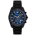 Emporio Armani Ar6121 Men S Black Chronograph Watch -korean beauty