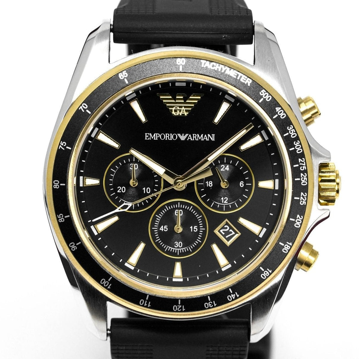 Emporio Armani Ar80003 Men S Sport Chronograph Watch -korean beauty