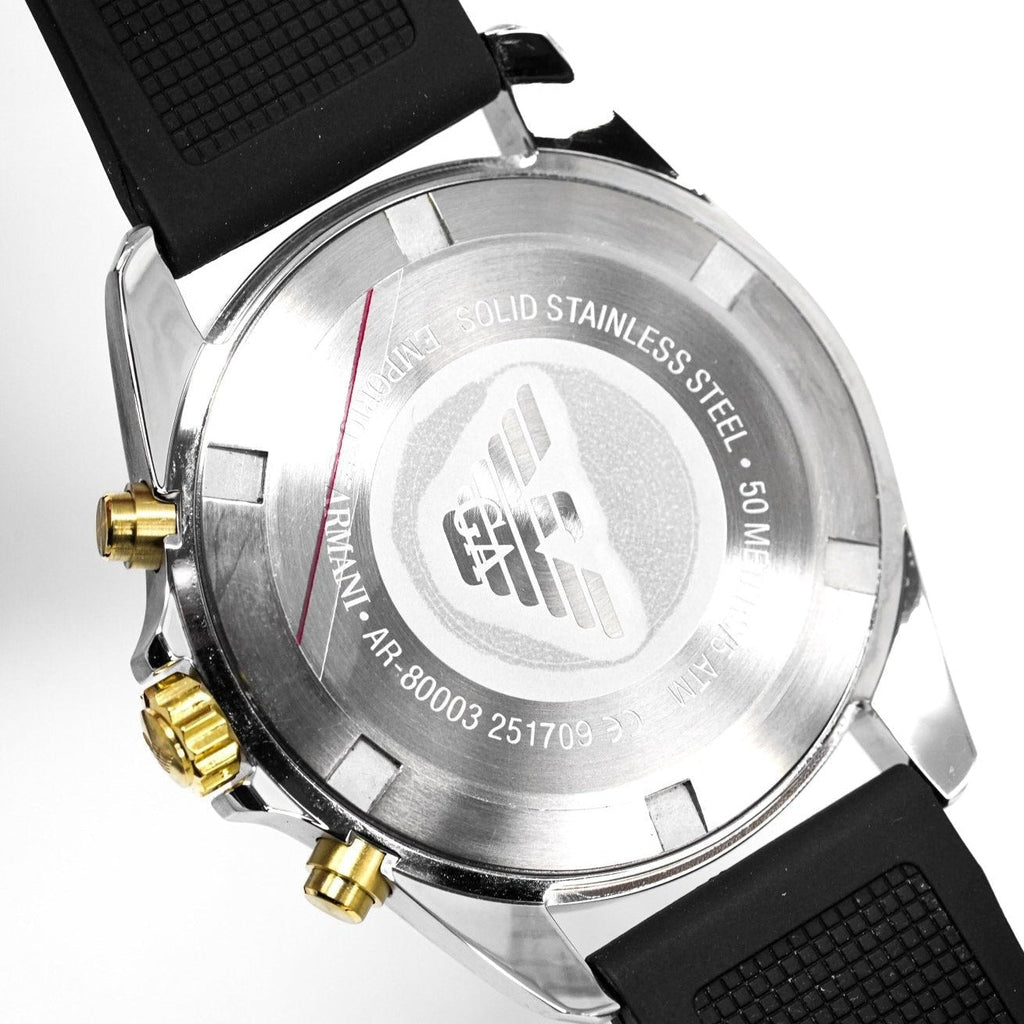 Emporio Armani Ar80003 Men S Sport Chronograph Watch -korean beauty