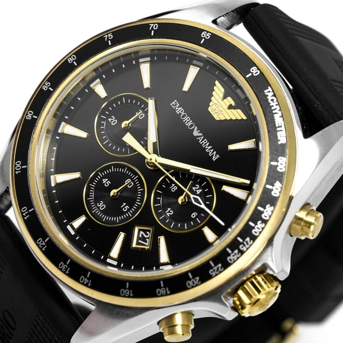 Emporio Armani Ar80003 Men S Sport Chronograph Watch -korean beauty