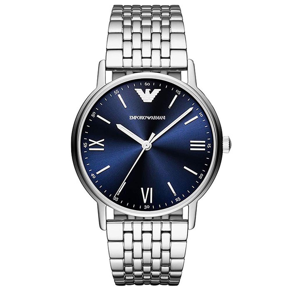 Emporio Armani Ar80010 Men S Navy Blue Watch -korean beauty