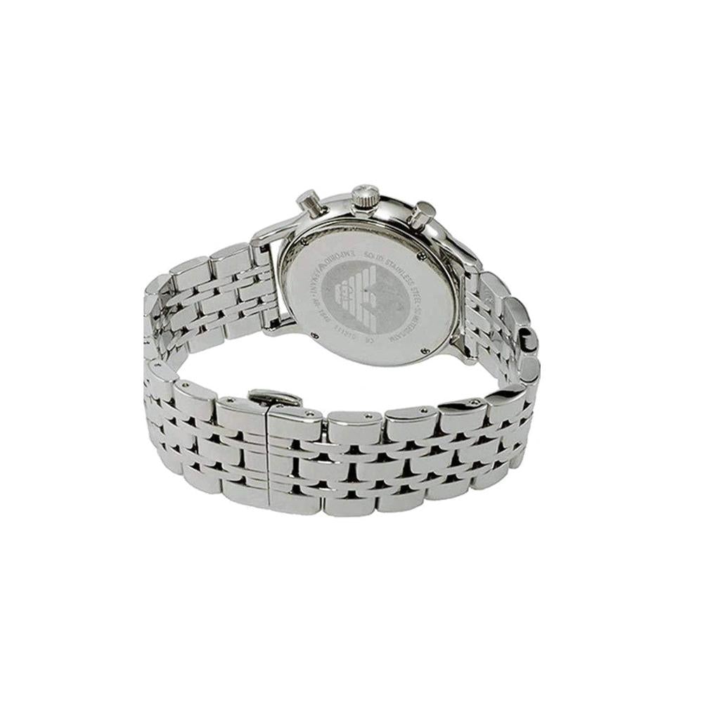 Emporio Armani Ar80013 Men S Blue Dial Silver Watch -korean beauty
