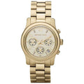 Michael Kors Mk5055 Ladies Runway Gold Watch -korean beauty