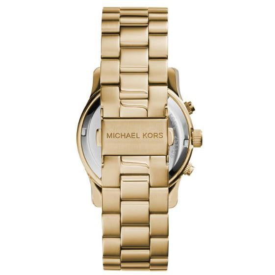 Michael Kors Mk5055 Ladies Runway Gold Watch -korean beauty