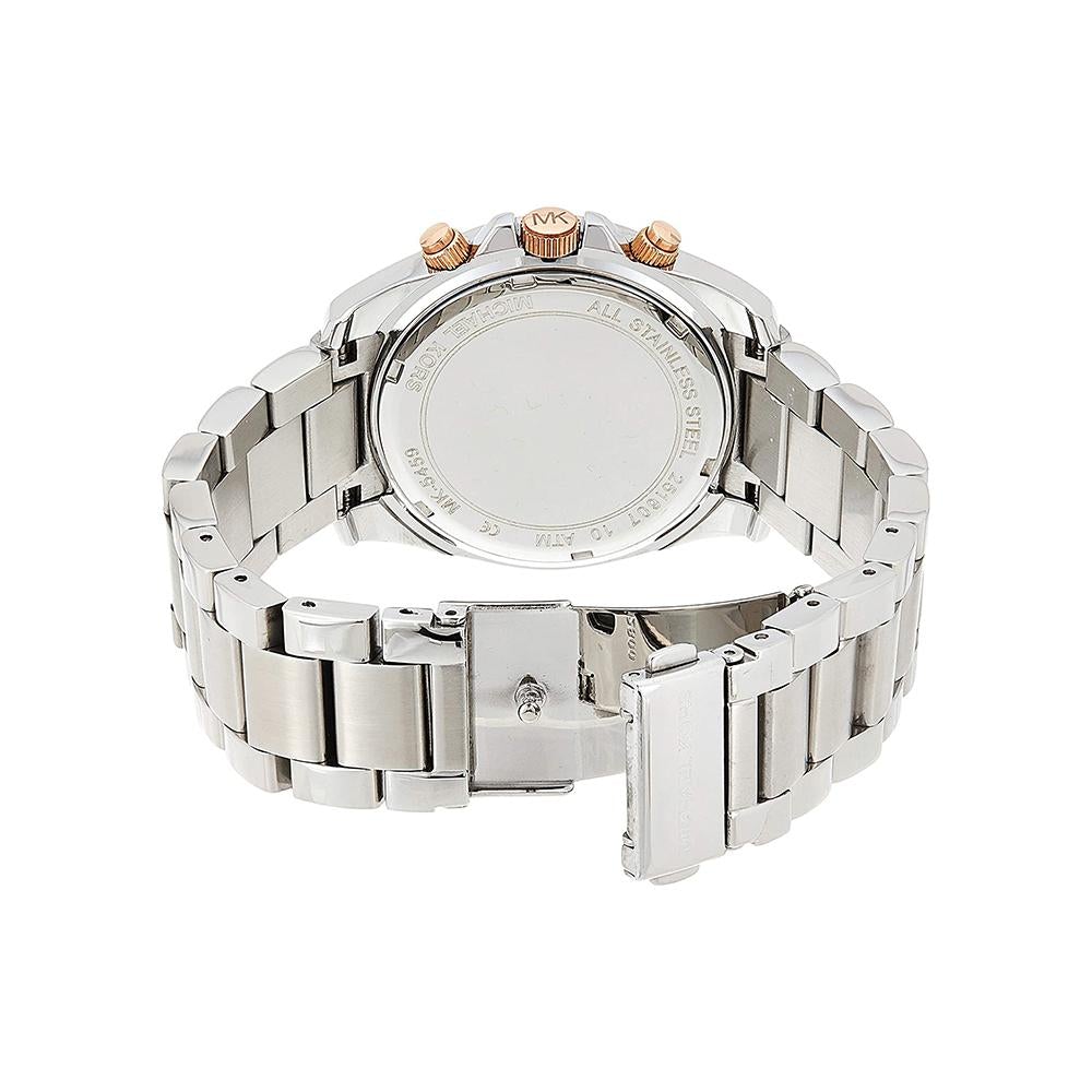 Michael Kors Mk5459 Ladies Runway Two Tone Silver Watch -korean beauty