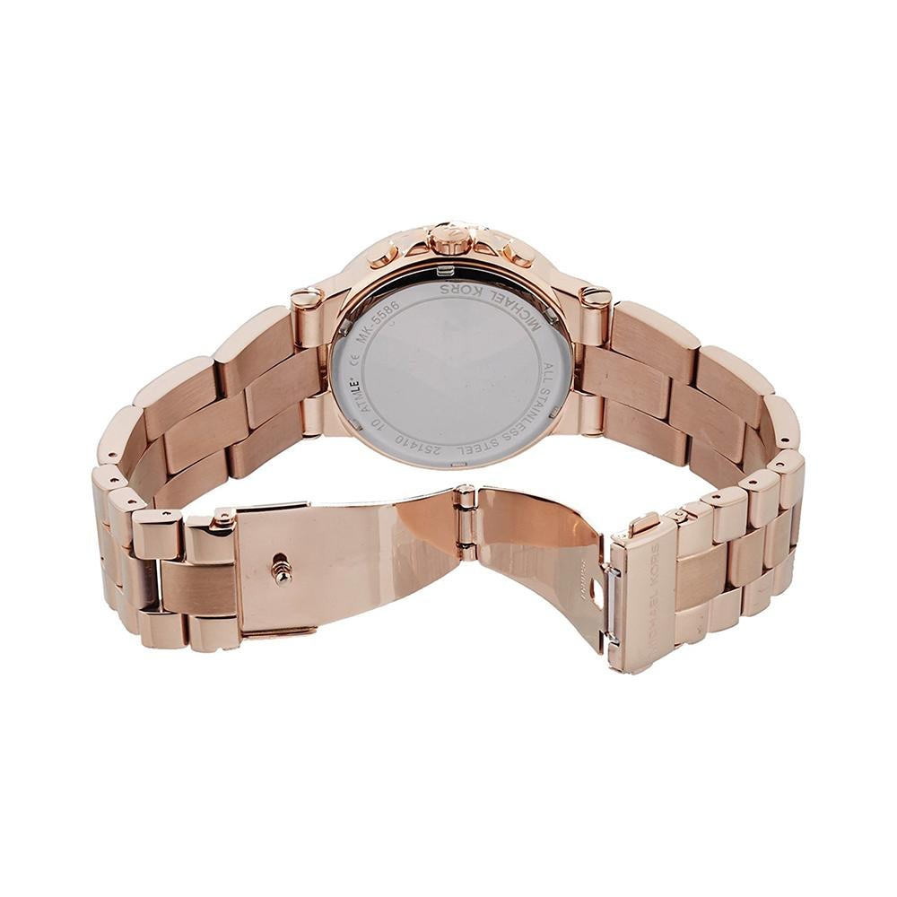 Michael Kors Mk5586 Ladies Mini Dylan Glitz Rose Gold Watch -korean beauty