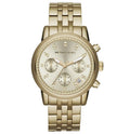 Michael Kors Mk5676 Ladies Ritz Gold Tone Watch -korean beauty