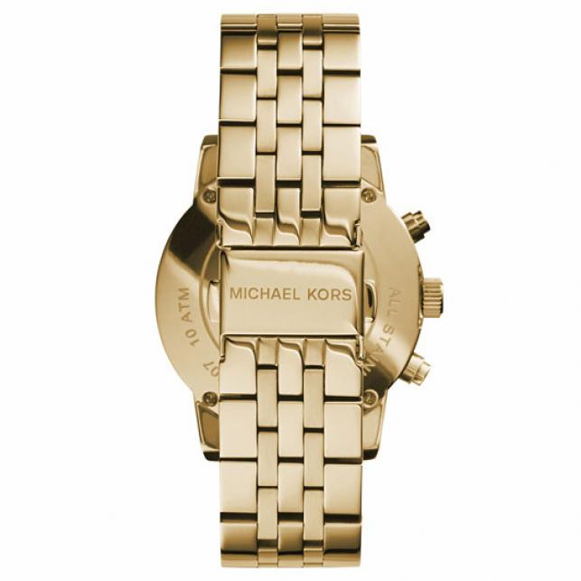 Michael Kors Mk5676 Ladies Ritz Gold Tone Watch -korean beauty