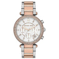 Michael Kors Mk5820 Ladies Parker Rose Gold Chronograph Watch -korean beauty
