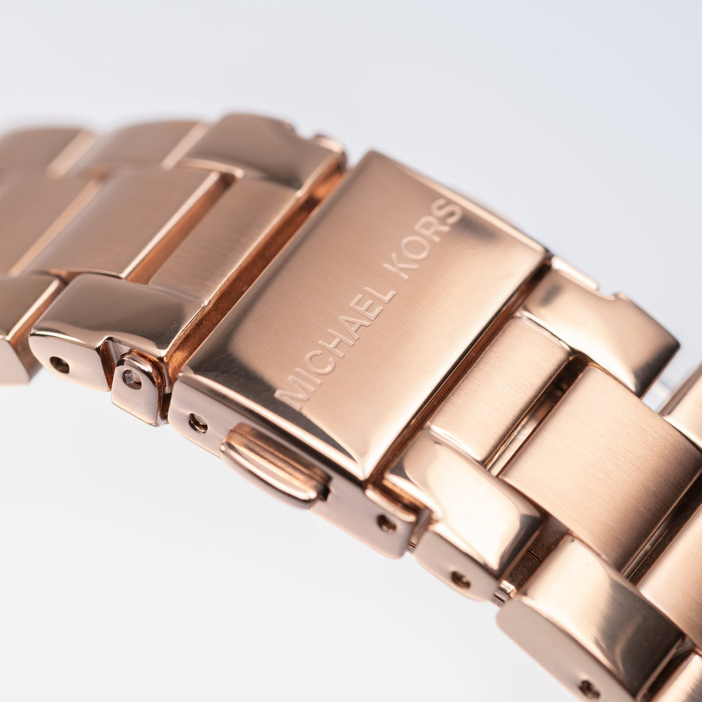 Michael Kors Mk6357 Ladies Ritz Rose Gold Watch -korean beauty