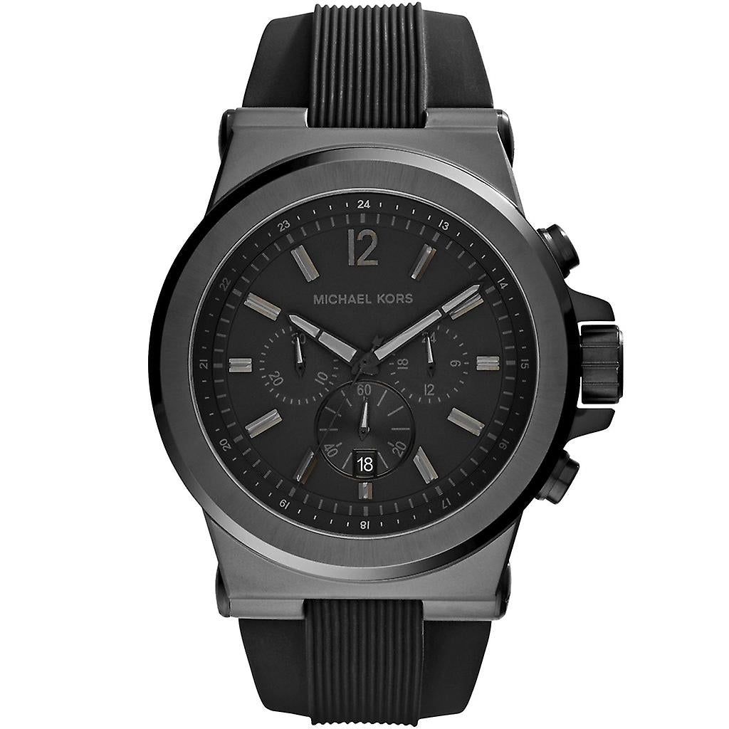 Michael Kors Mk8152 Men S Chronograph Dylan Black Watch -korean beauty