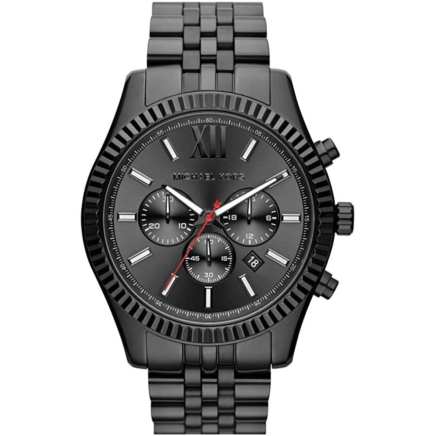Michael Kors Mk8320 Men S Lexington Black Watch -korean beauty