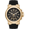 Michael Kors Mk8445 Men S Chronograph Dylan Gold Black Watch -korean beauty