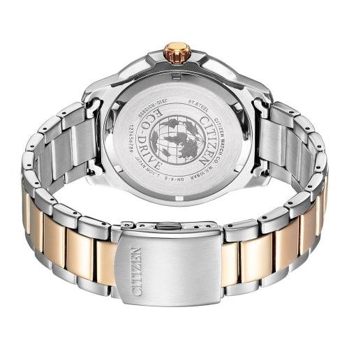 Citizen Eco Drive Watch Men S Two Tone Aw1524 84e -korean beauty