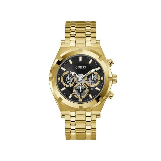 Guess Watches Continental Mens Watch Gw0260g2 -korean beauty
