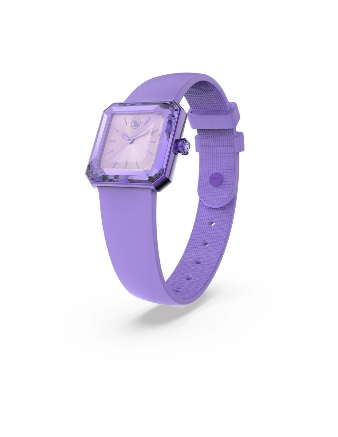 Swarovski Watch Lucent With Silicone Strap Violet 5624376 -korean beauty