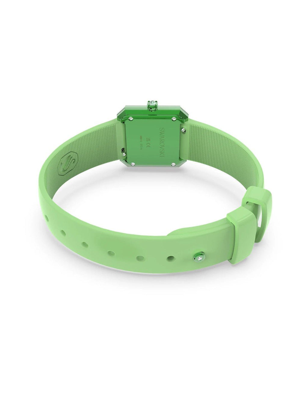 Swarovski Watch With Silicone Strap Green 5624379 -korean beauty