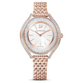 Swarovski Crystalline Aura Ladies Rose Gold Watch 5519459 -korean beauty