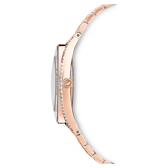 Swarovski Crystalline Aura Ladies Rose Gold Watch 5519459 -korean beauty