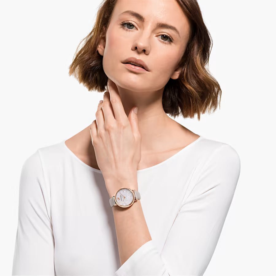 Swarovski Watch Crystalline Joy Taupe 5563702 -korean beauty