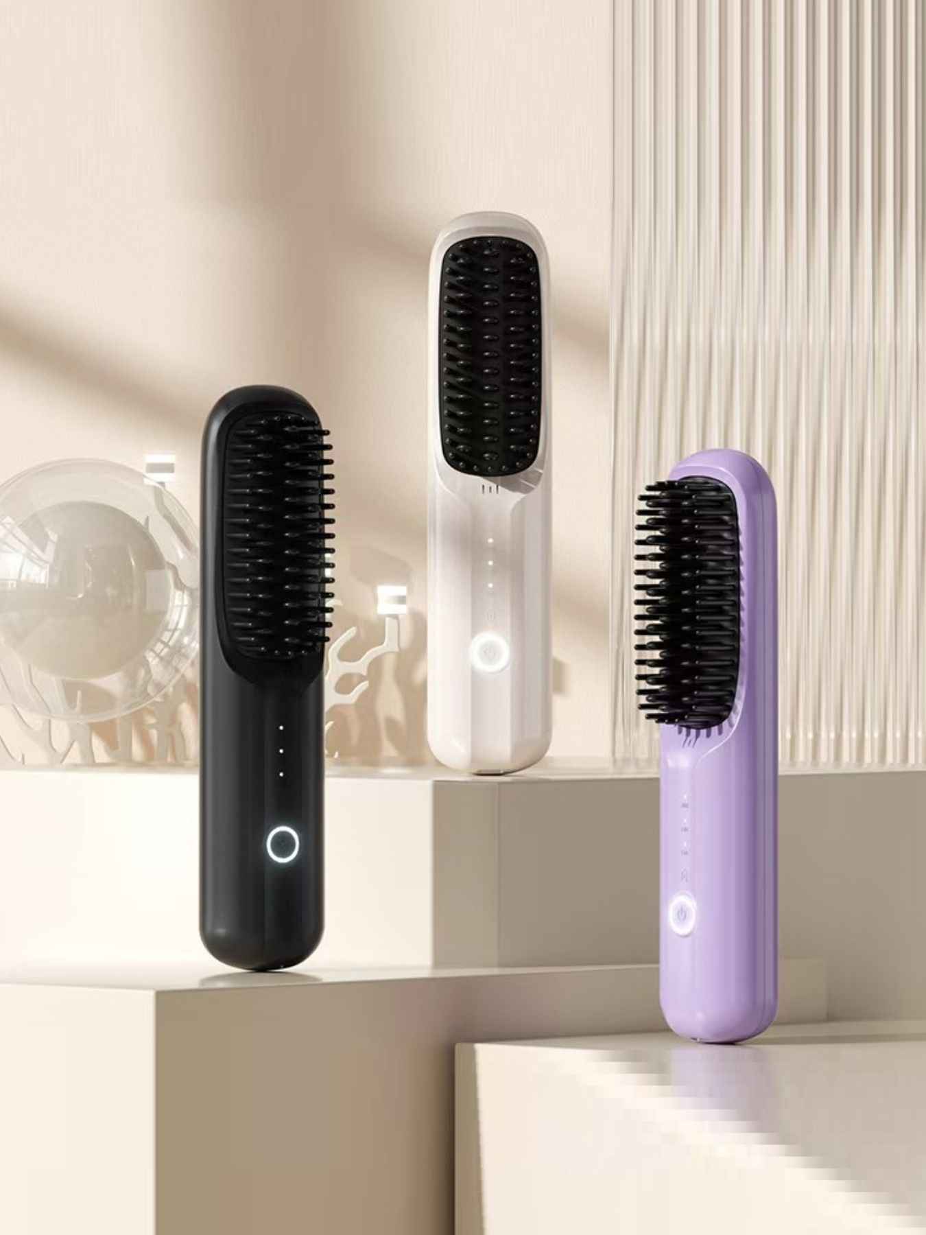 Portable Heated Straightening Comb