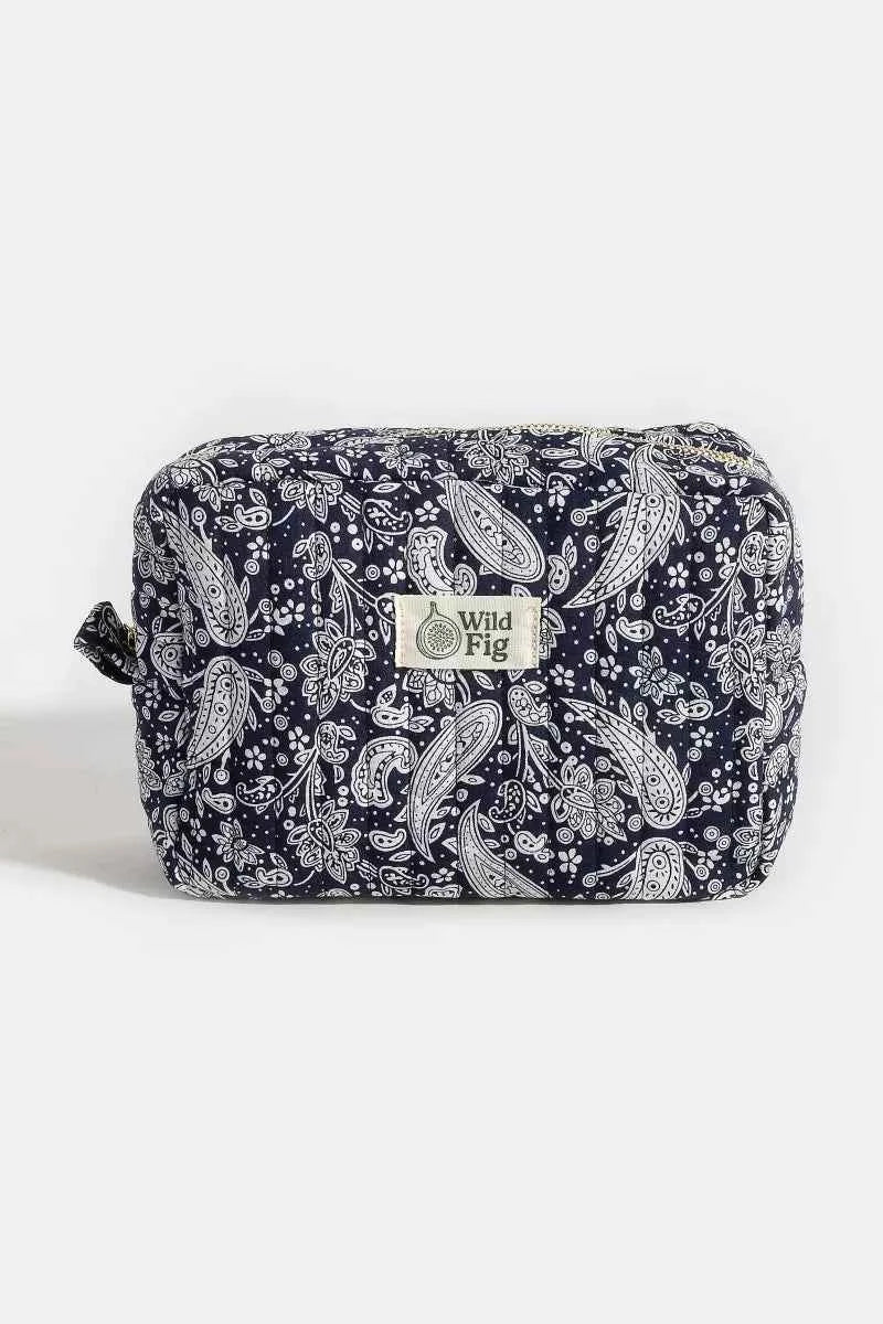 Fame Paisley Pattern Cosmetic Bag