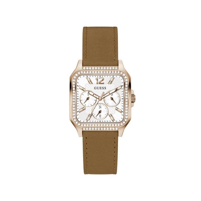 Guess Watches Stainless Steel Watch Gw0309l3 -korean beauty